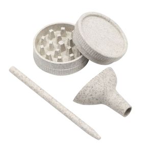 Kit Mm venda por atacado-Moedor Roll Cone Small Funnel Ring Size Rolling Papers Ferramentas Saco Set mm Kit Use Eco Biodegradável Material