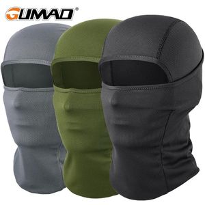 Bonés Ciclismo Máscaras Multicam Tactical Balaclava Máscara Facial Caminhadas Acampamento Caça Boné Militar Bicicleta Capa de Cabeça Verão Homens Mulheres