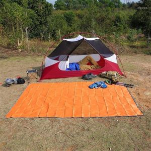 Podkładki na zewnątrz Wodoodporne Camping Pikniki Pikniki Mata Koc Namiot Footprint Sun Shelter Dla Aktywności Plaża