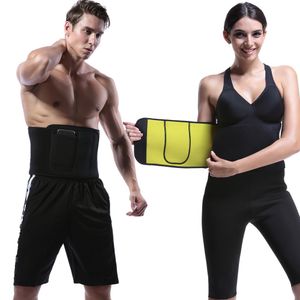 Premium Slimming Sweat Waist Belts Neopren Fitness Bastu Bands Abdomen Tummy Shapewear Body Shapers med telefonficka DHL