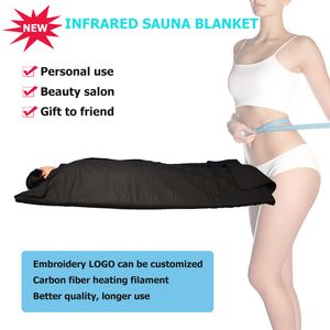 Spa Sauna Blankets slimming Digital Infrared Heating Therapy Decrease lose Weight Fat burning Beauty Health care