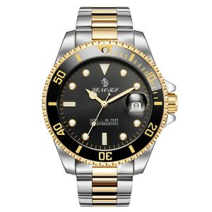 Wristwatches Men Watches Automatic Black Watch Stainless Steel Waterproof Business Sport Mechanical Wristwatch Sub Mariner