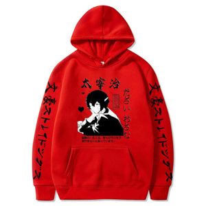 Bungo Stray Dogs Anime Men / Woman Hoodies Vanliga Pullovers Sweatshirt Y211122