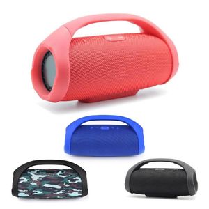 Mini Boom Kutusu Açık HIFI Bas Sütun Hoparlör Kablosuz Bluetooth Boombox Hoparlörler Stereo Ses Öğe