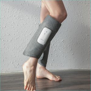 Leg Massager Smart Air Compression Relieve Calf Muscle Fatigue Massage Relax Rechargeable Completely Wrapped