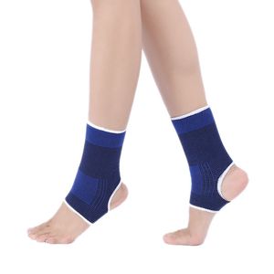 Enkelsteun Elastische bandbrace Gym Sport Promotie Bescherm Tknitting Herapie Pijn Warm houden Saffierblauw 0 7jr f1 187 W2