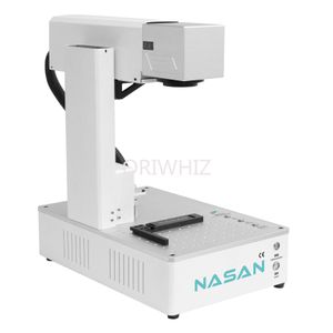 Nasan Na-ls1 mini máquina a laser máquina separada para iphone 8-12 pro max tampa traseira vidro removendo reparo diy gravura