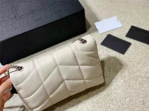 Hot Designer Sheepskin Leather Luxury Croddbody bags Bubble Fold flap Black Soft Leather Women Shoulder Bags Cover Flip Baguette Bags 23cm#