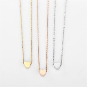 Wholesale best gold for sale - Group buy 18K Gold Silver Plated Pendant necklace Flat bottom solid love necklace the best gift to women U2