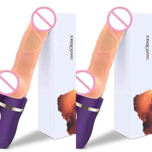 NXY dildos stor vibrator med kraftfull värmefunktion, trollstav, kroppsmassage massager, kvinnlig sexleksak, klitoris stimulator1210