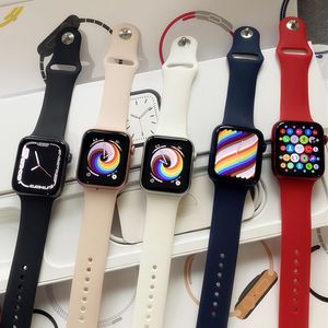 Na Caixa venda por atacado-Relógios inteligentes para a Apple Aparence Watch Series Iwatch iwo13 Sport Watch Wireless Charging With Packaging Box