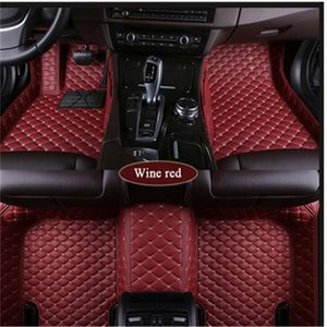 The Hummer H1 H2 H3 H3T 2012-2020 car floor mat waterproof pad leather material is odorless and non-toxici