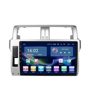 Android-10 Navigasyon Araba Radyo Video 2 DIN DVD Oynatıcı Toyota Prado 2014-2017 Ile Wifi Bluetooth Destek Yedekleme Kamera DVR Ile