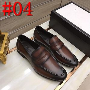 A1 Moda Mens Ayakkabı için Zarif Oxford Ayakkabı Büyük Boyutları Erkekler Örgün Ayakkabı Deri Erkek Elbise Loafer'lar Adam Masculino Kayma