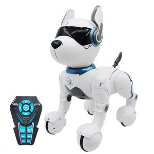 Novo Controle Remoto Smart Robot Dog Crianças Crianças Brinquedo Inteligente Inteligente Robô Eletrônico Pet Kid Presente