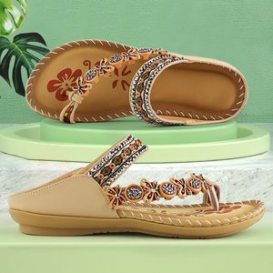 Kadınlar Flip Flop Sparkly Rhinestone Bunyon Düzeltici Sandalet Sokak Konfor Sandalet Kadınlar için Yaz Bayanlar Sandalet 2022