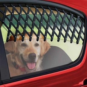 Magisches Haustier-Tor. großhandel-Kennels Stifte erweiterbar Autofenster Gatter Magic Gate Hund Haustierzäune Entlüftung Entlüftung Safe Guard Grill für Reisebedarf