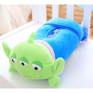 JM Aliens Anime Scatole di tessuto peluche Casa Copertura di carta Decorazione Cartone animato Portatovaglioli Car Pouch Box Unisex Ragazze Nuovo Y200328