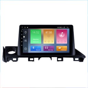 Bil DVD Touchscreen Player GPS-navigationssystem för MAZDA Atenza-2017 med USB 3G WIFI OBD2 Spegel Link 9 tum Android 10 HD