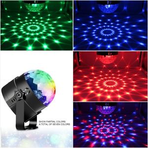 Efekty Mini Laser Scena Light LED DMX DJ Dysk Disco Light Effect Party Lamp Oświetlenie dla domu Boże Narodzenie KTV Muzyka Dźwięk Aktywuj Magic Ball