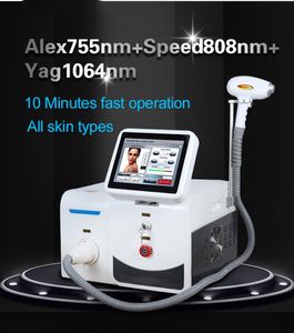 Super efficace Germania Bar 808nm macchina di bellezza per la depilazione laser a diodi di ghiaccio portatile per la depilazione indolore permanente per tutti i colori della pelle