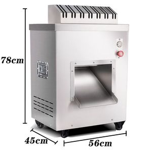 2021 Máquina de corte de carne fresca nova friccionador de carne para peito de frango 2.5 / 3.5 / 5/7/10/15 / 20mm 550kg / h