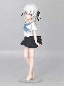 26cm Anime illustration FOTS JAPAN sexy girl figure Mashiro Ikone School PVC action figure toy Collection Finished Goods Doll