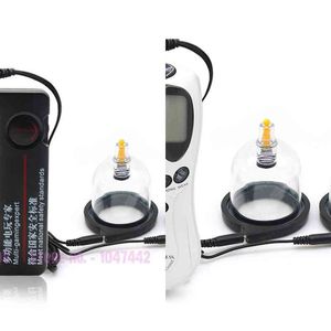 NXY Sex Pump Leksaker Kvinna Elektrisk Nippel Inhaler Vakuum Mjölk Stimulator Bröst Expanderande Toy Double Cup 1221