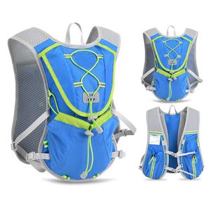 Outdoor Sports Hydration Backpack Water Bladder Hiking Backpack Cycling Rucksack Climbing Camping Running Water Bag Q0721