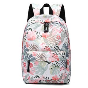 Świeży druk w stylu Preppy Bag Plecak Student Bookbag Bagbag Bag