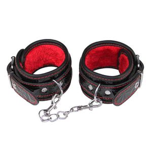 NXY Adult Toys SMLOVE Level A PU Handcuffs Whip Collar BDSM Bondage Rope Mask Ball Gag Nipple Adults Sex For Couples Women Gay 1201