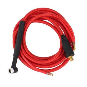 Wholesale welding cable wire for sale - Group buy Pneumatic Tools TIG Welding Torch Quick Connector Gas Electric Integrated Red Hose Cable Wires M Euro Ft