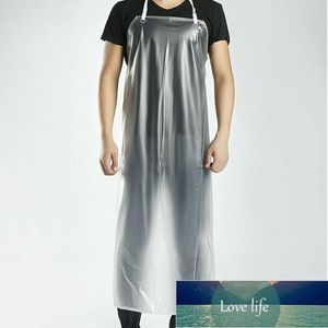 110x65cm Transparent PVC Förkläde Oljebeständig kök Förkläden för hushållsarbete Restaurang Matlagningstillbehör