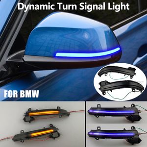 Araba Dinamik Dönüş Sinyal Işık BMW F20 için LED F21 F22 F30 E84 1 2 3 4 Serisi Yan Kanat Ayna Sıralı Gösterge Blinker Lambası