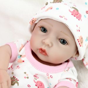10 Inç Reborn Bebek Bebekler Gerçekçi Mini Menino Menina Banyo Oyuncaklar Çocuklar Yatak Zaman Ortak Çocuk Sürpriz Hediyeler