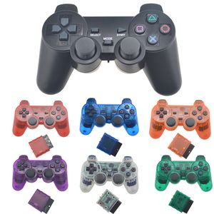 جهاز تحكم في ألعاب الكمبيوتر لاسلكي لجهاز PS2 Gamepad Manette لبلاي ستيشن 2 كونترول ماندو عصا تحكم لاسلكية لملحقات وحدة التحكم PS2