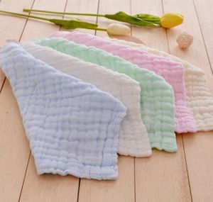 2021 Baby Murslin Washcloths i ręczniki, naturalne chusteczki bawełniane organiczne, ręcznik ręczny, bębnowa myjnia do wrażliwej skóry