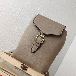 Pequenas bolsas de ombro mochila mulheres saco crossbody letra de hardware de ouro impressão de couro genuíno cinta removível hasp alta qualidade