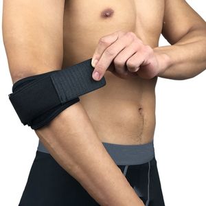 Chegada ajustável tênis cotovelo suporte de guarda almofadas do golfista cotovelo síndrome de dor lateral epicondilite brace 1 pcs