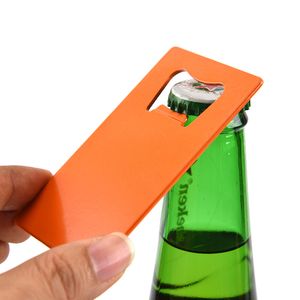 Wallet Size Stainless Steel 4 Colors Credit Card Beer Opener Business Card Bottle Openers DH9800