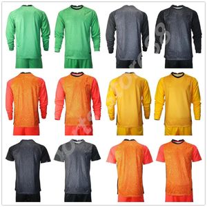 Personalizzato 2021 Tutte le squadre nazionali portiere Maglia da calcio da uomo Manica lunga Portiere Maglie Bambini GK Maglia da calcio per bambini Kit 19