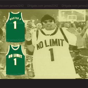 MASTER P #1 No LIMD LIMED Basket Basketball Jersey Customing da uomo Custom qualsiasi numero di nomi numerico