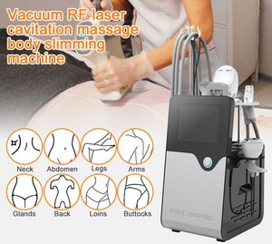 5 IN 1 Vela slim shape cavitation massager roller body slimming ,contouring & shaping 40k Fat Burning+RF+Vacuum Ultrasonic Cavitation Machine for face neck and body