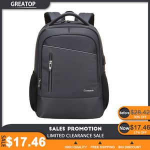 Backpack Unisex Waterproof GREATOP Laptop Men&Women Mochila fit 14 15 16 17 Inch Notebook For Teenagers and business
