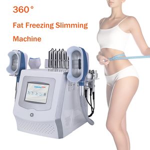 Криолиполиз 360 ° 6 в 1 Жир морозной машины для похудения Криотерапия для похудения жира замерзание жира с ручкой подбородка
