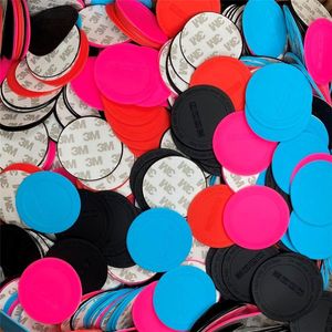 Fonds en caoutchouc pour 15 oz 20 oz Tumblers Noir Rouge Bleu Rose Rose Auto-adhésif Caster Coaster Botteuse Pad Stickers A12