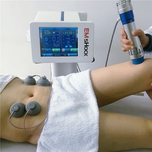 La macchina per fisioterapia per uso domestico combina l'attrezzatura per onde d'urto EMS per trattare il sollievo dal dolore corporeo e il problema della disfunzione erettile