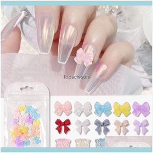 Decorations Salon Health & Beautyaurora Skirt Heart Shape Nail Art Rhinestones 3D Holographic Butterfly Jewelry Charm Diy Manicure Design Ae