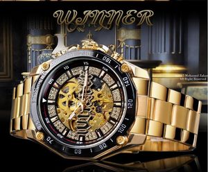Nowa Moda Gorąca Sprzedaż Zwycięzca Mężczyzna Zegarki Męskie Automatyczny Zegarek Mechaniczny dla Man WN48