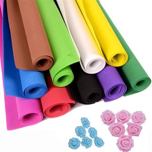 Materiale in schiuma PE spessa 2 mm Carta spugna fatta a mano fai da te Scrapbooking Craft Fiore Sfondo Regalo Cartone Decor